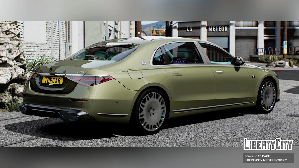 Brabus Mercedes-Maybach S680 / GTA 5