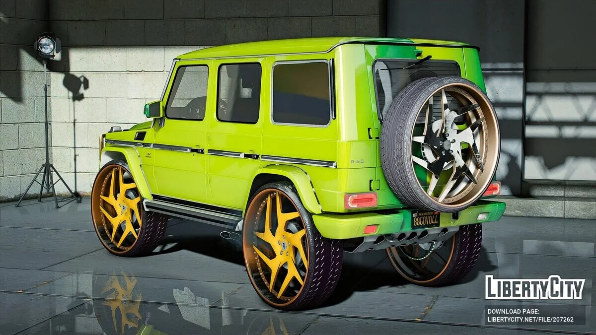 Mercedes-Benz G65 Class Gold / GTA 5