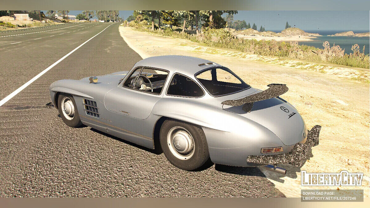 Mercedes-Benz Sl300 Custom Carbon Edition / GTA 5