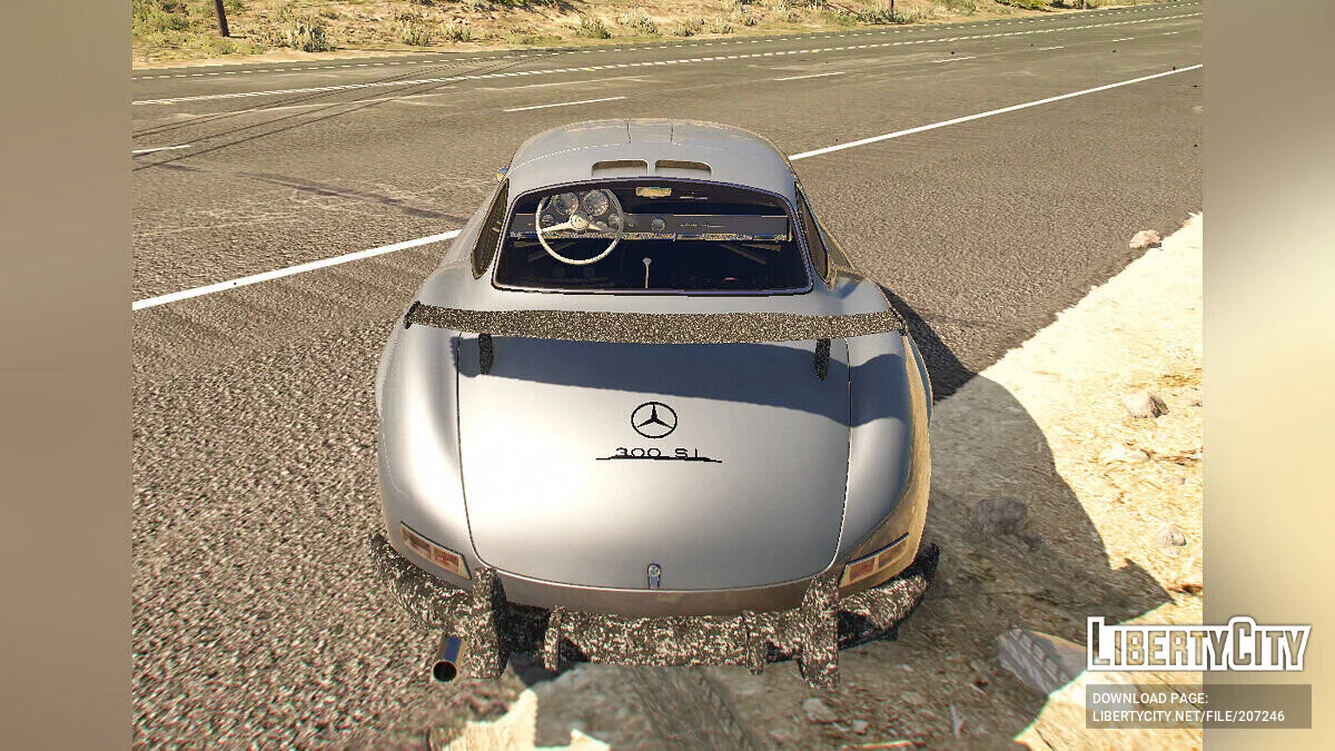 Mercedes-Benz Sl300 Custom Carbon Edition / GTA 5
