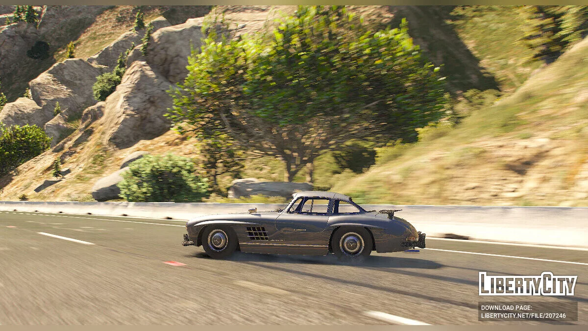 Mercedes-Benz Sl300 Custom Carbon Edition / GTA 5