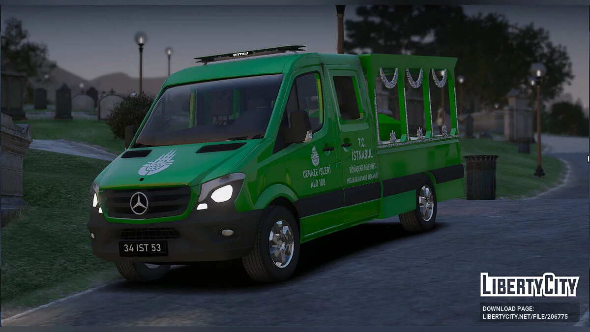 Mercedes-Sprinter Cenaze Aracı / GTA 5