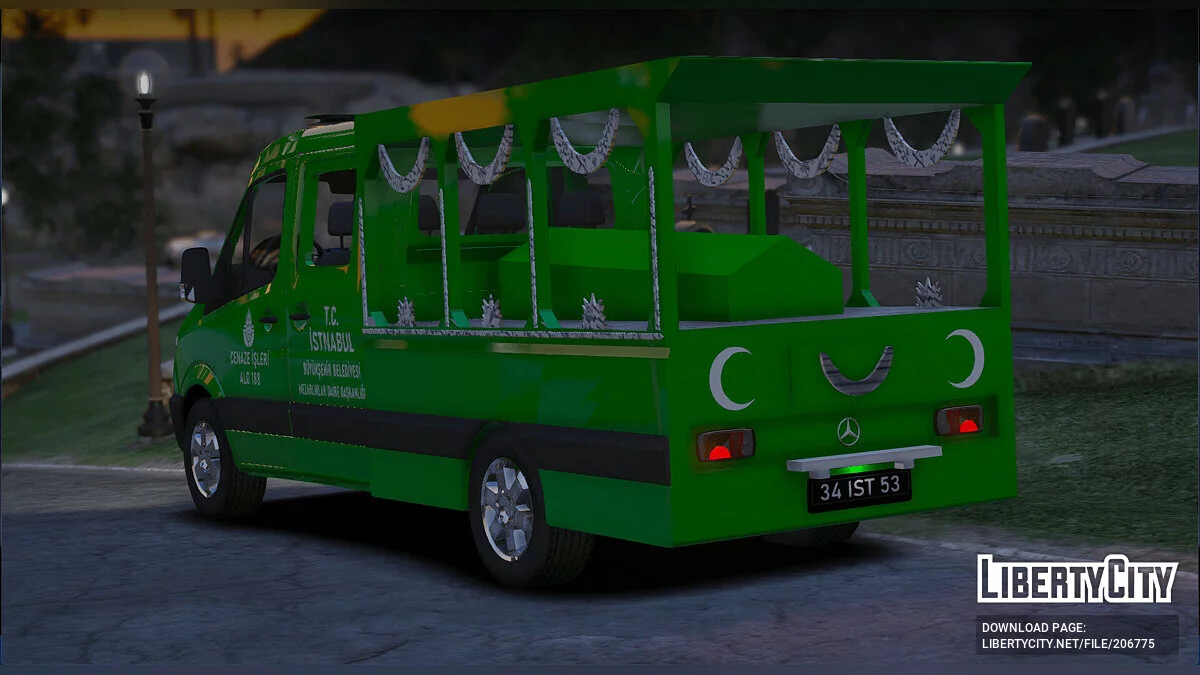 Mercedes-Sprinter Cenaze Aracı / GTA 5