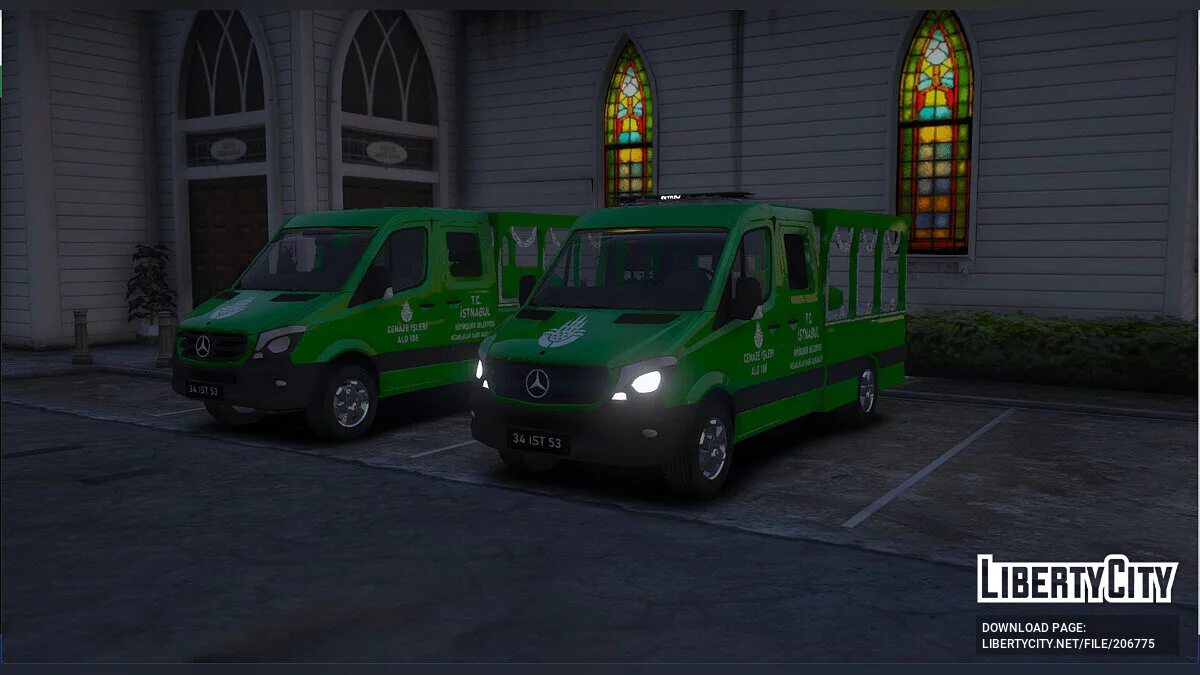 Mercedes-Sprinter Cenaze Aracı / GTA 5