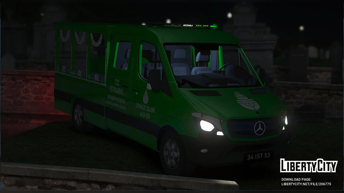 Mercedes-Sprinter Cenaze Aracı / GTA 5