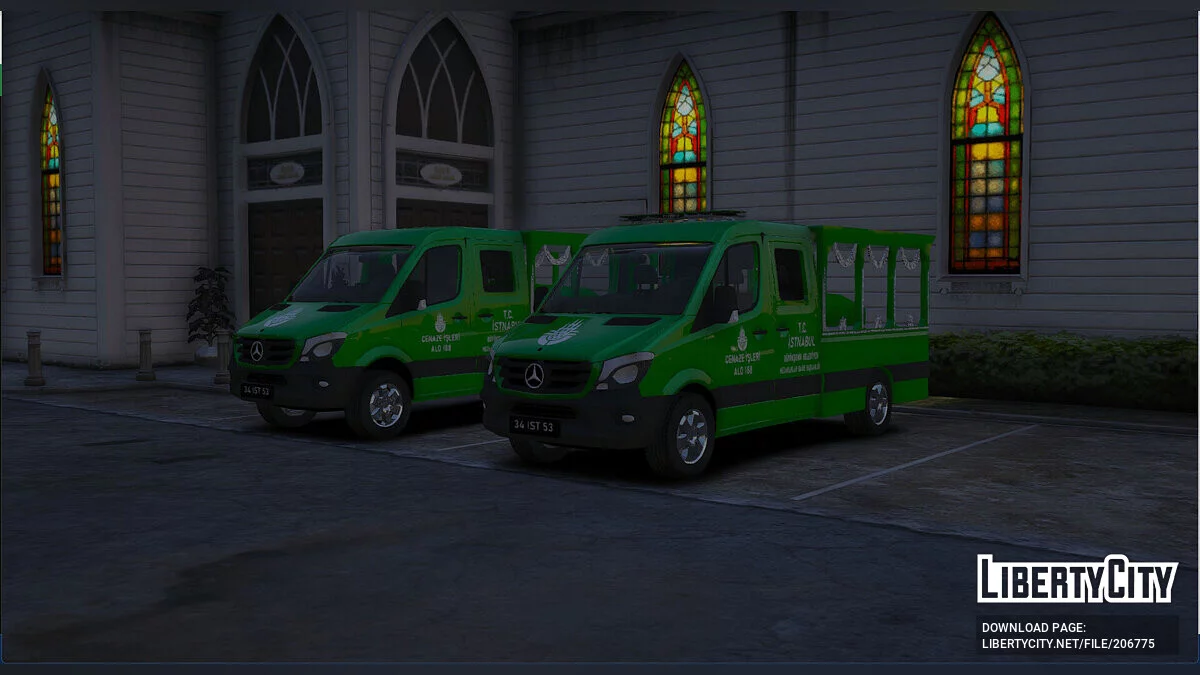 Mercedes-Sprinter Cenaze Aracı / GTA 5