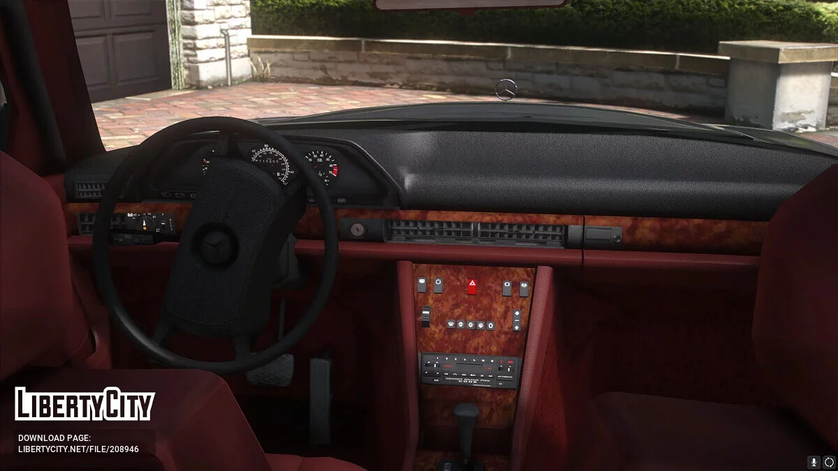 1987 Mercedes-Benz 560 SEL V126 v1.1 / GTA 5