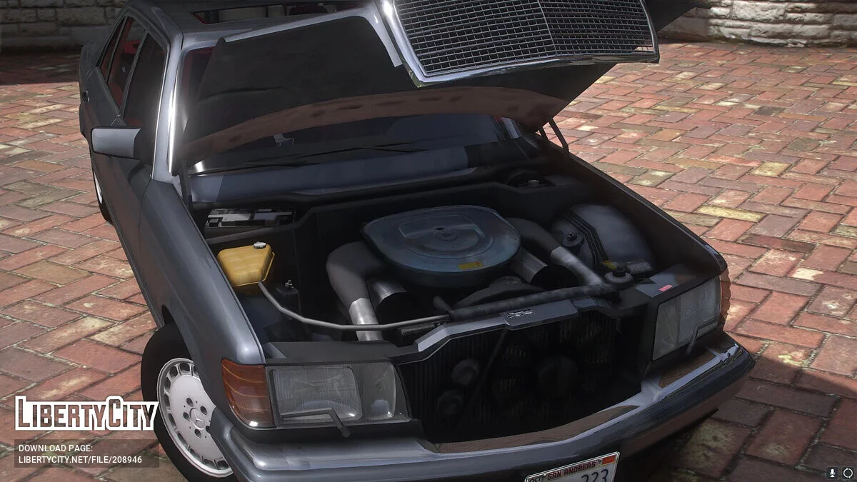 1987 Mercedes-Benz 560 SEL V126 v1.1 / GTA 5