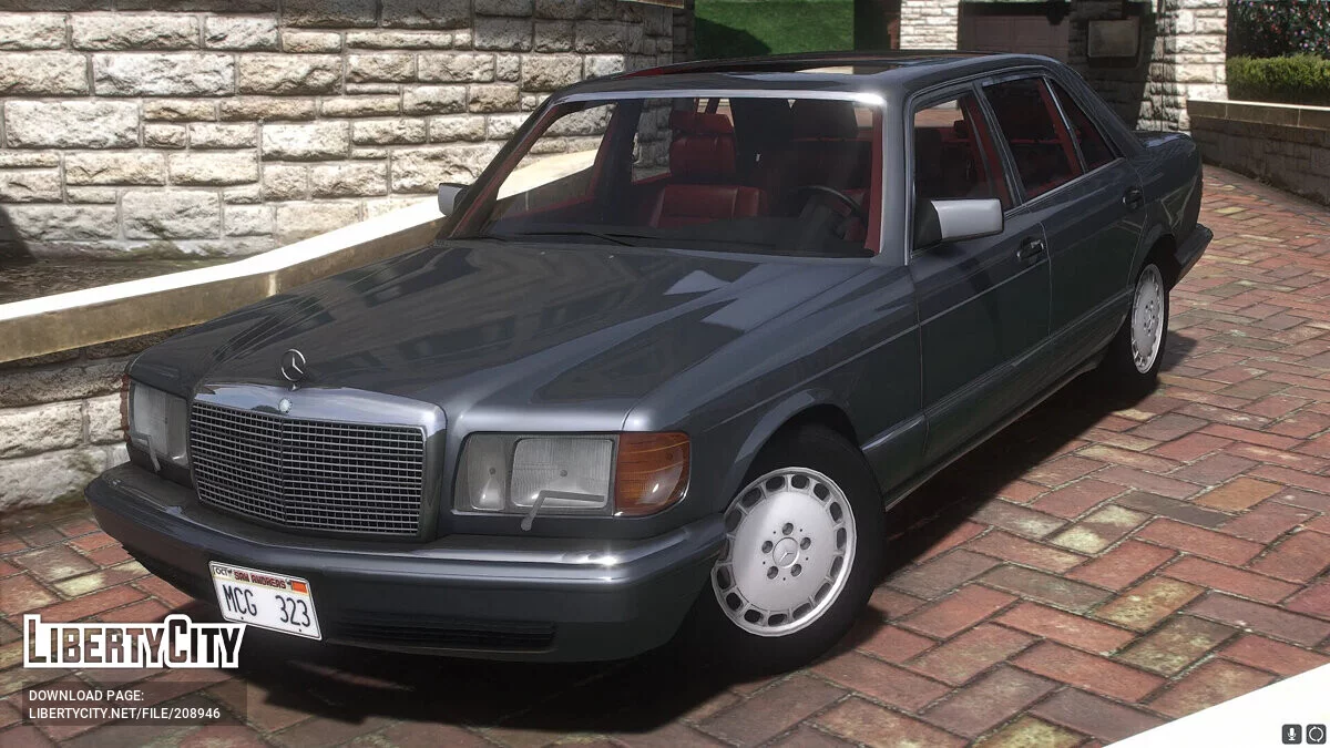 1987 Mercedes-Benz 560 SEL V126 v1.1 / GTA 5
