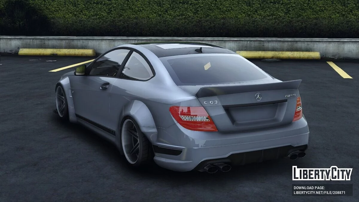 2014 Mercedes-Benz C63 AMG Liberty Walk / GTA 5