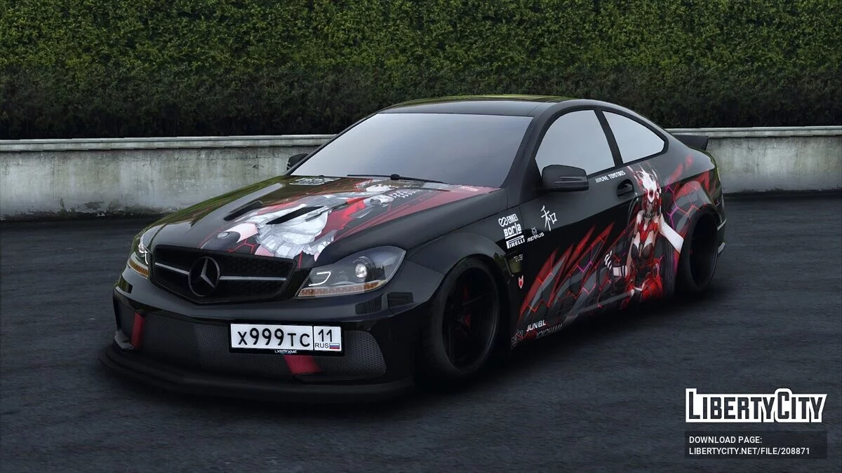 2014 Mercedes-Benz C63 AMG Liberty Walk / GTA 5