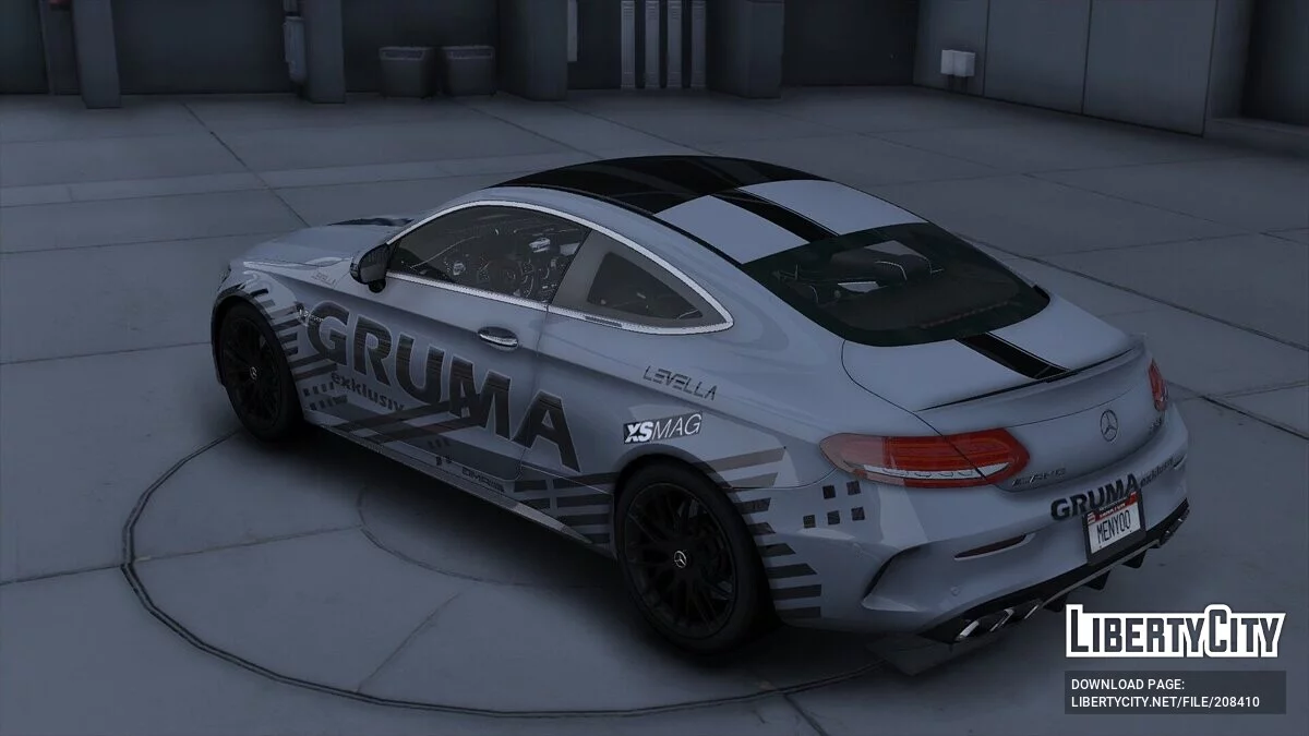 Mercedes-AMG C63s Coupe Gruma Exklusiva / GTA 5