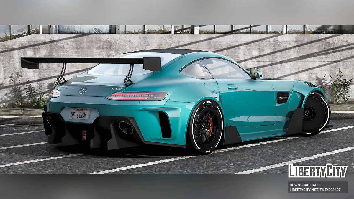 Mercedes AMG GTR Widebody / GTA 5