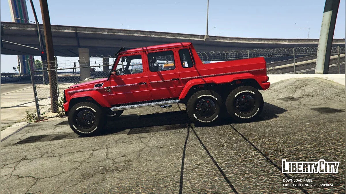 Mercedes-Benz G63 AMG 10x10 Custom Double Dually 1.1 / GTA 5