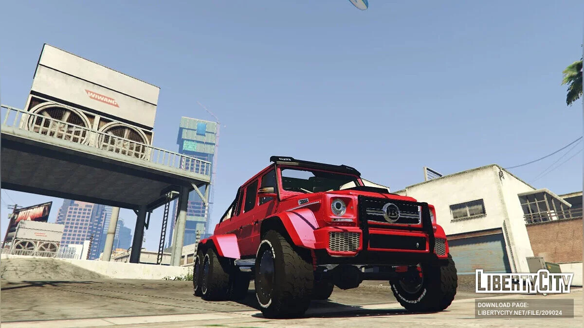 Mercedes-Benz G63 AMG 10x10 Custom Double Dually 1.1 / GTA 5