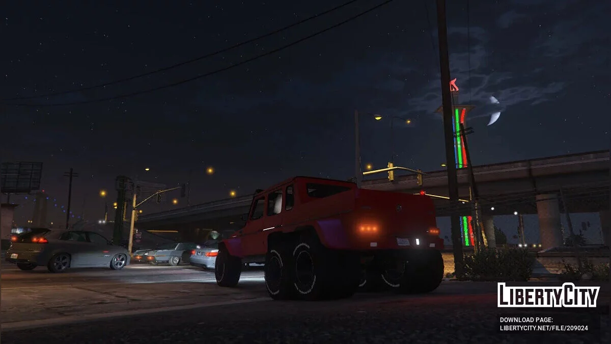 Mercedes-Benz G63 AMG 10x10 Custom Double Dually 1.1 / GTA 5