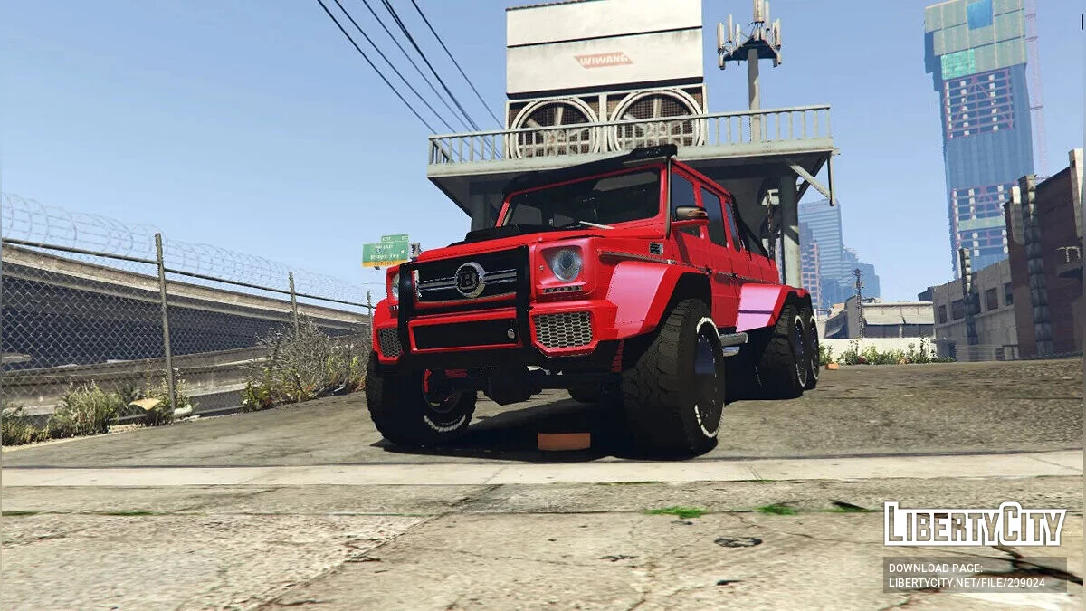 Mercedes-Benz G63 AMG 10x10 Custom Double Dually 1.1 / GTA 5