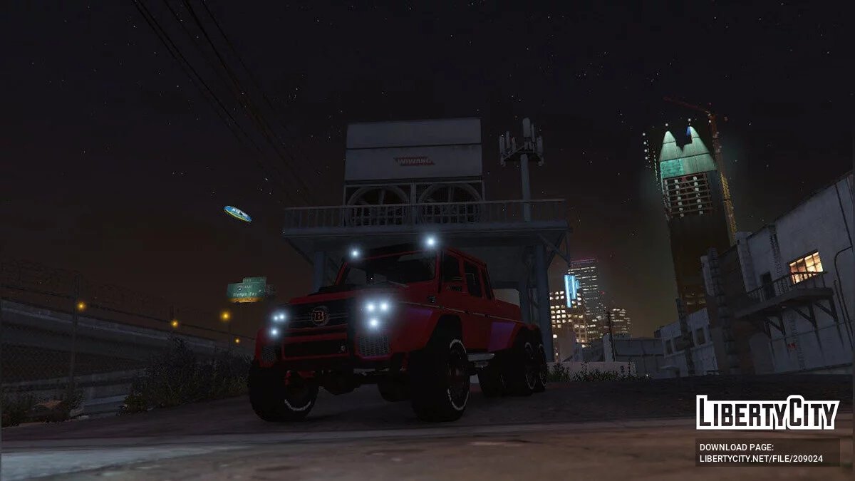 Mercedes-Benz G63 AMG 10x10 Custom Double Dually 1.1 / GTA 5