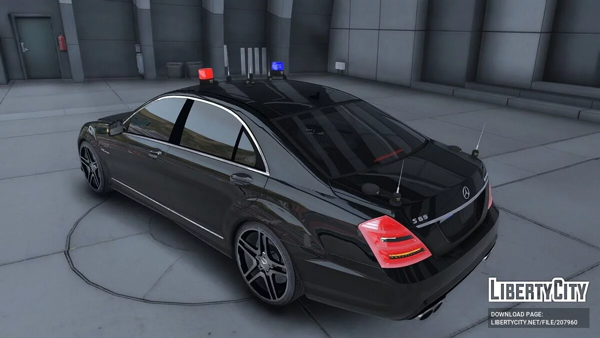 Mercedes-Benz S-Class W221 FBI / GTA 5