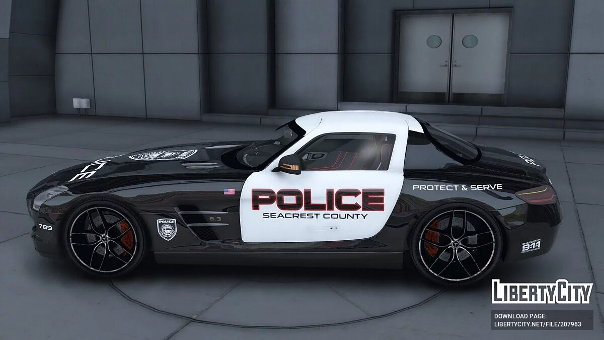 Mercedes-Benz SLS AMG Police / GTA 5