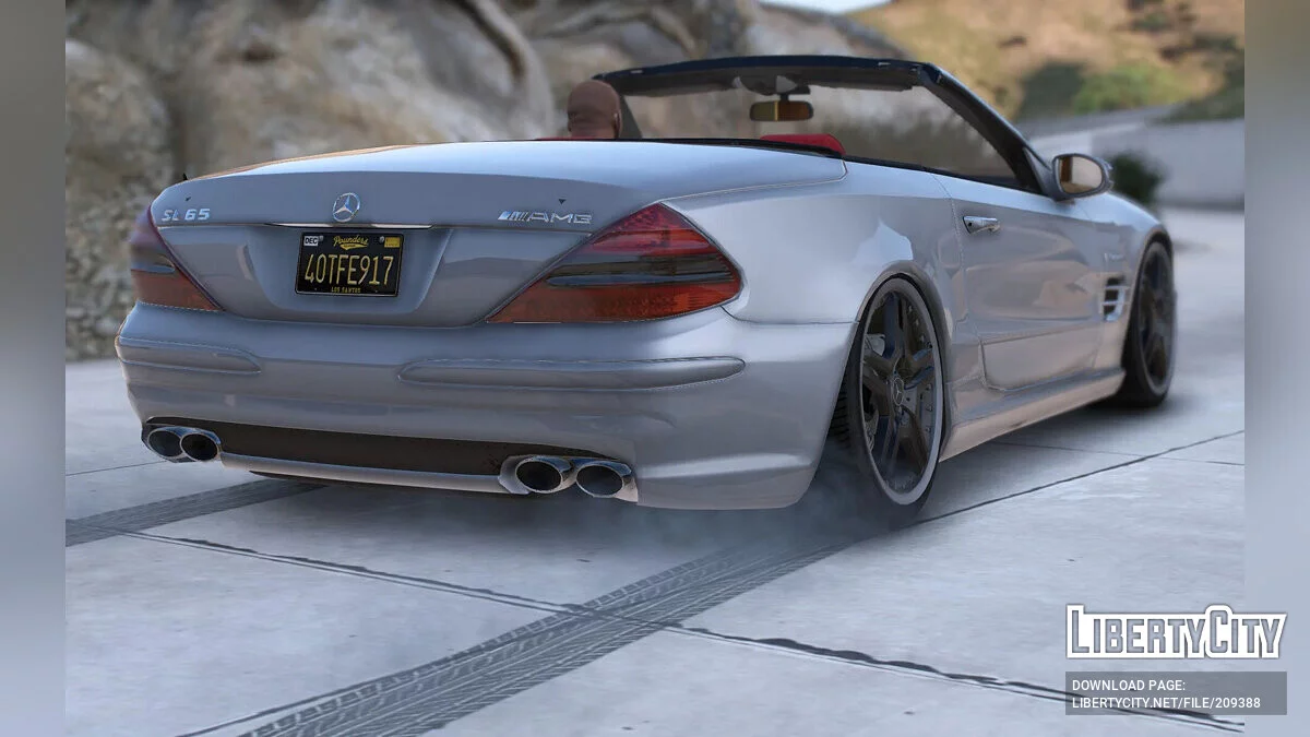Mercedes-Benz SL65 AMG (R230) / GTA 5