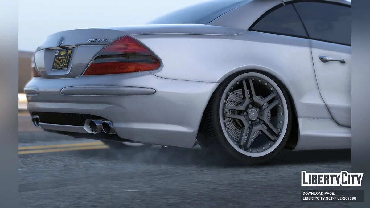 Mercedes-Benz SL65 AMG (R230) / GTA 5
