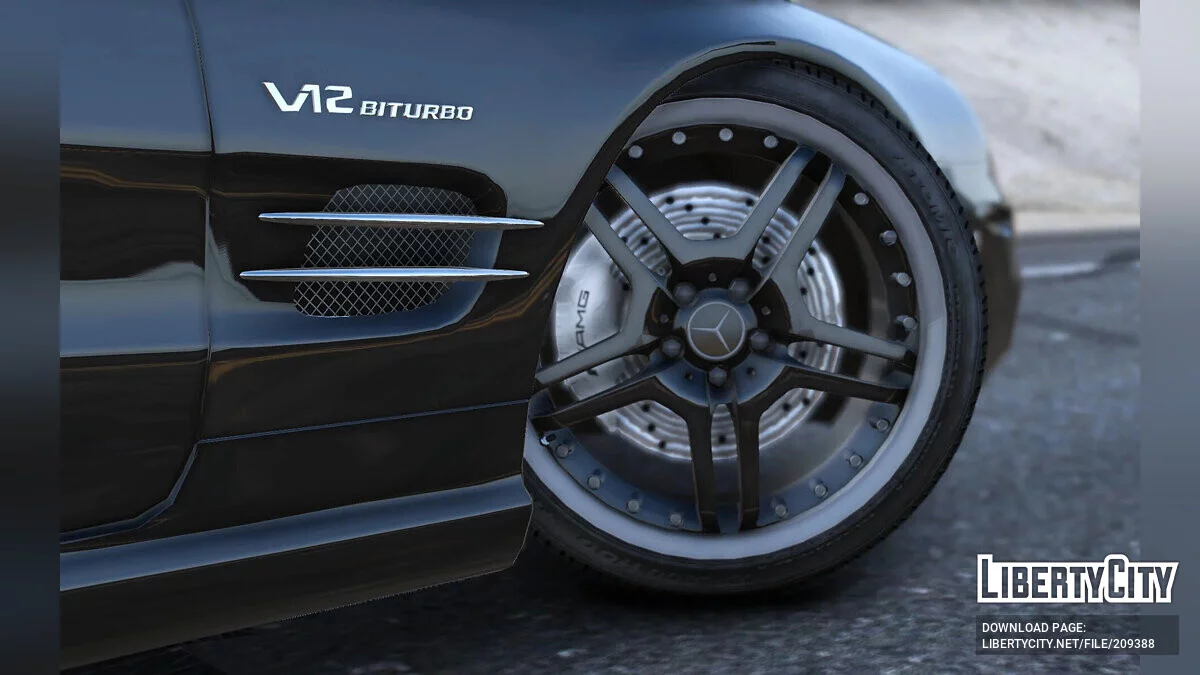 Mercedes-Benz SL65 AMG (R230) / GTA 5