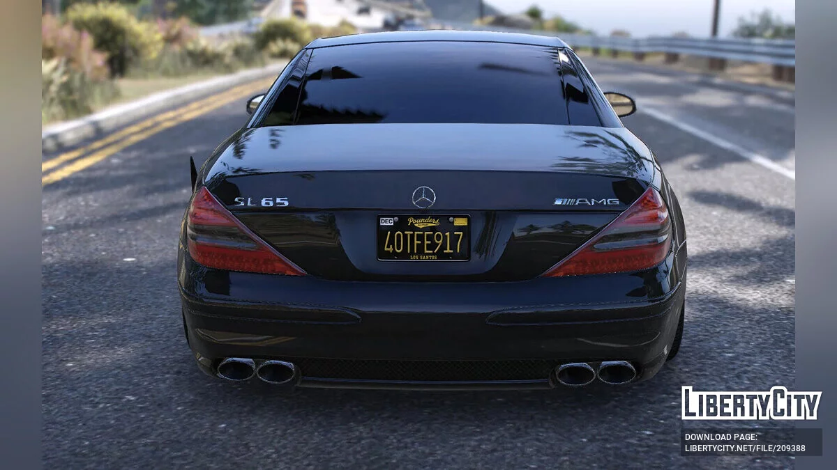 Mercedes-Benz SL65 AMG (R230) / GTA 5
