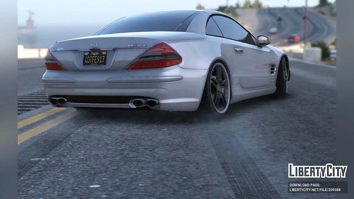 Mercedes-Benz SL65 AMG (R230) / GTA 5
