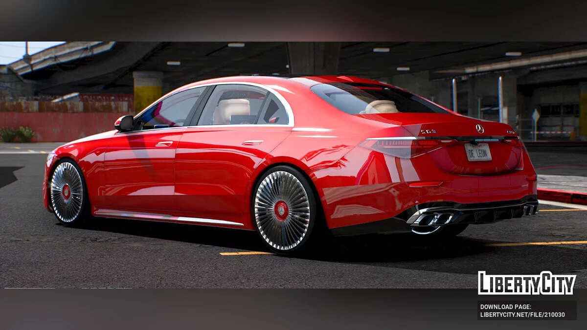 Mercedes S63 [Animation Windows] / GTA 5