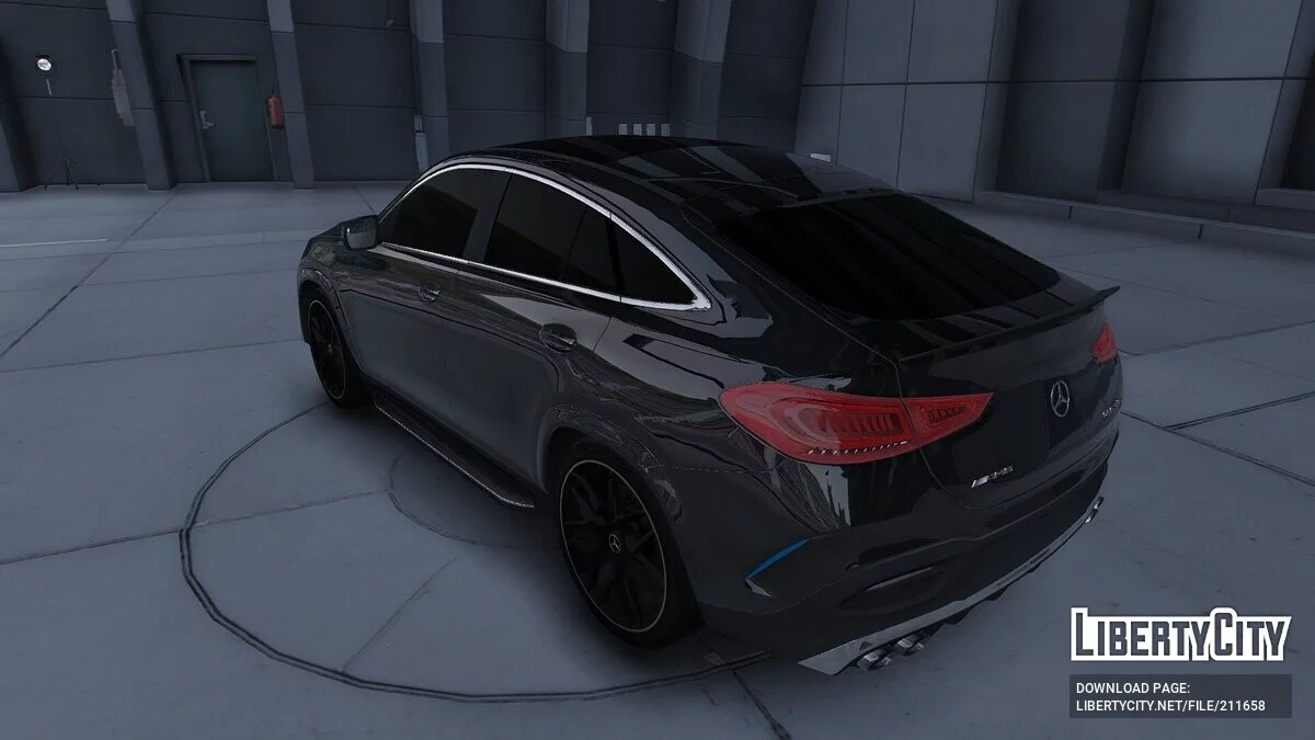 2020 Mercedes GLE 53 Coupe Police / GTA 5