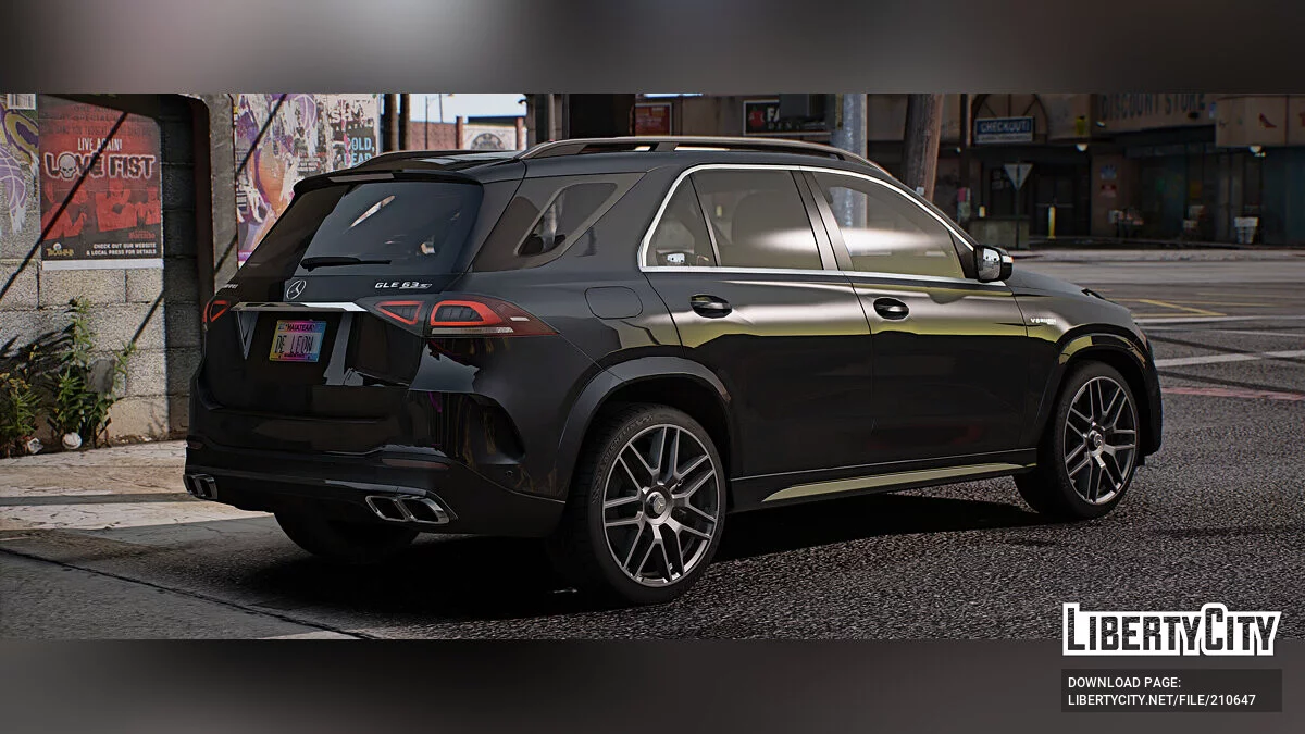 2021 Mercedes GLE63 / GTA 5