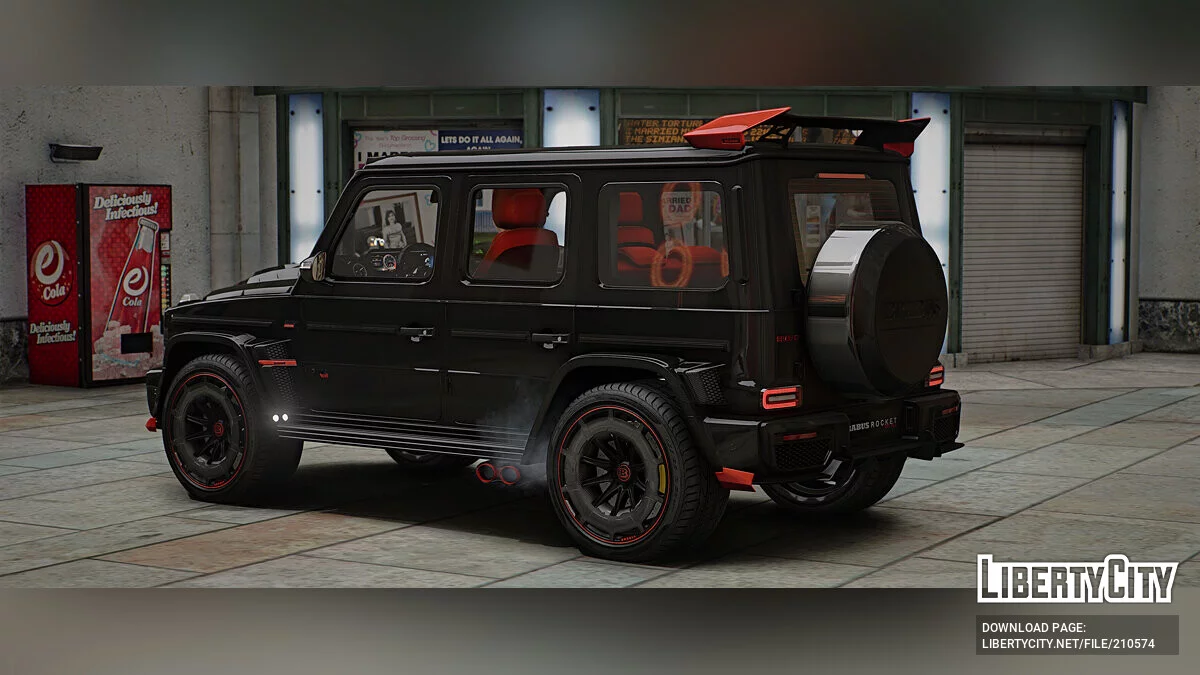 Mercedes Benz Brabus G900 Rocket Edition / GTA 5