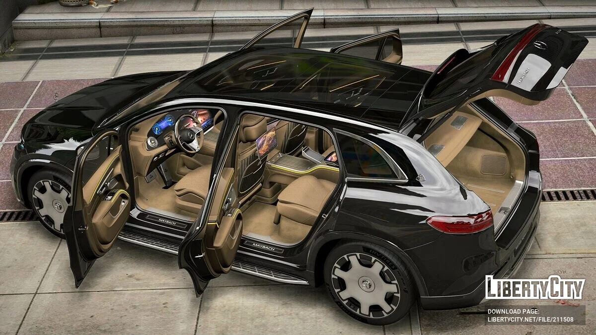 Mercedes-Benz EQS SUV Maybach 2024 / GTA 5