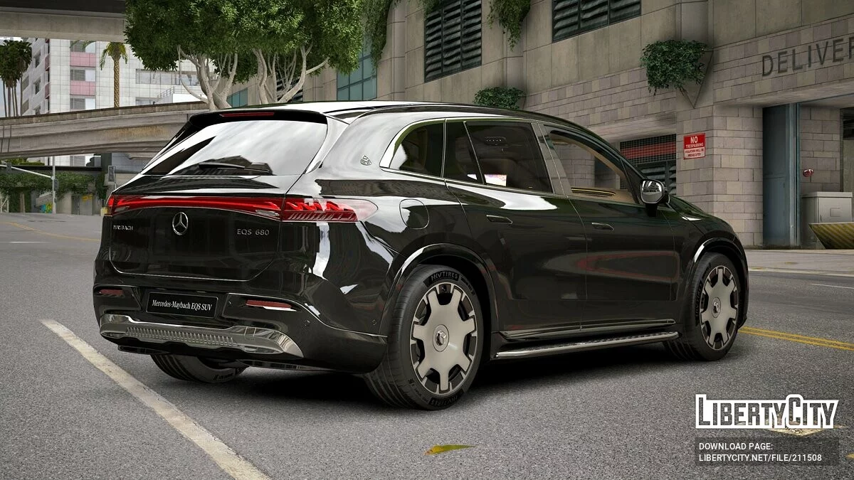 Mercedes-Benz EQS SUV Maybach 2024 / GTA 5