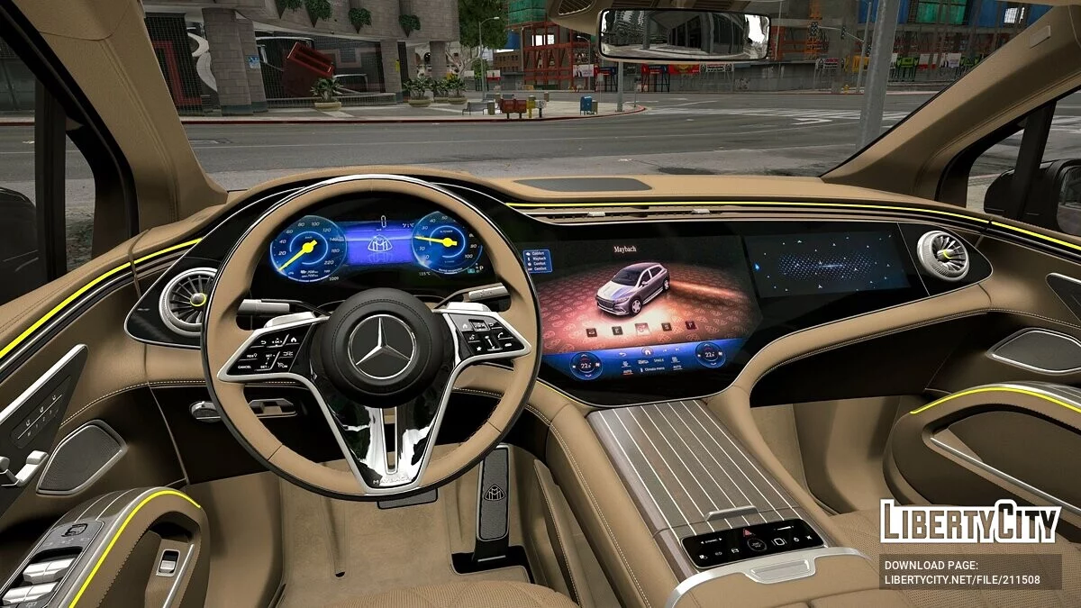 Mercedes-Benz EQS SUV Maybach 2024 / GTA 5