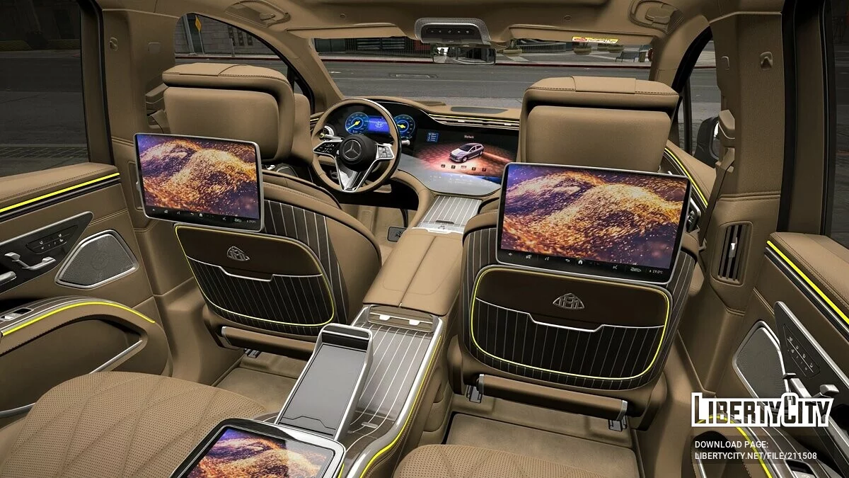 Mercedes-Benz EQS SUV Maybach 2024 / GTA 5