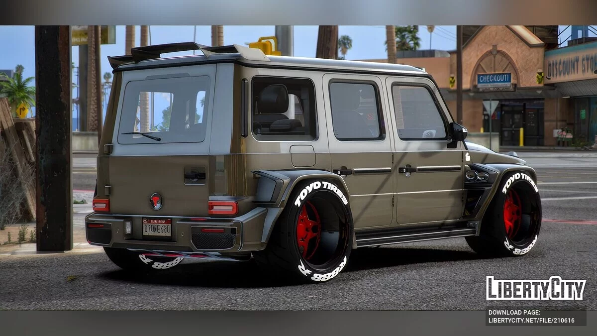 Mercedes G63 BodyKit Liberty Walk / GTA 5