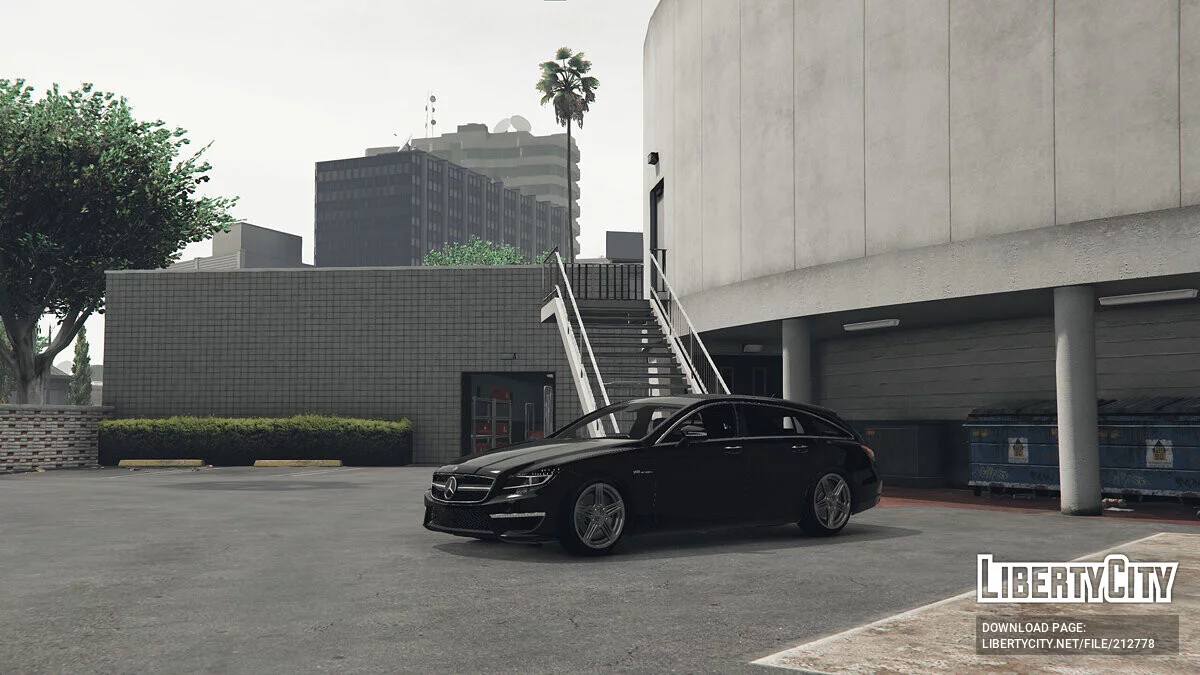 2012 Mercedes-Benz CLS 63 AMG Shooting Brake x218 v2.1 / GTA 5