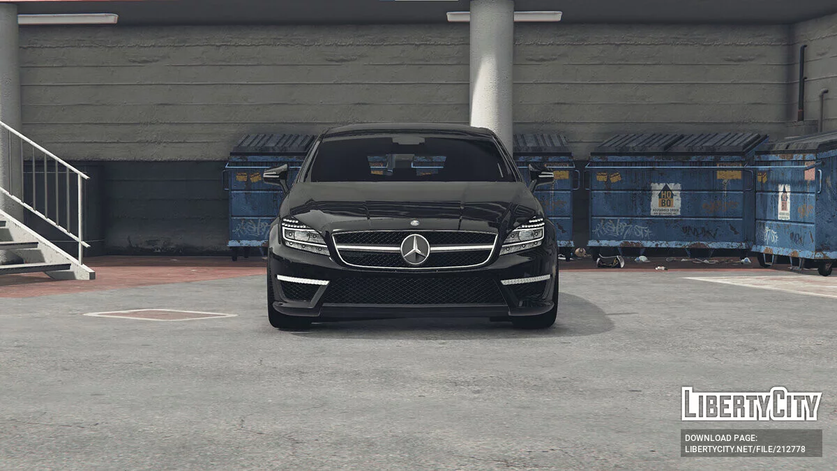 2012 Mercedes-Benz CLS 63 AMG Shooting Brake x218 v2.1 / GTA 5