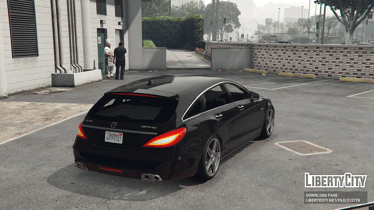 2012 Mercedes-Benz CLS 63 AMG Shooting Brake x218 v2.1 / GTA 5