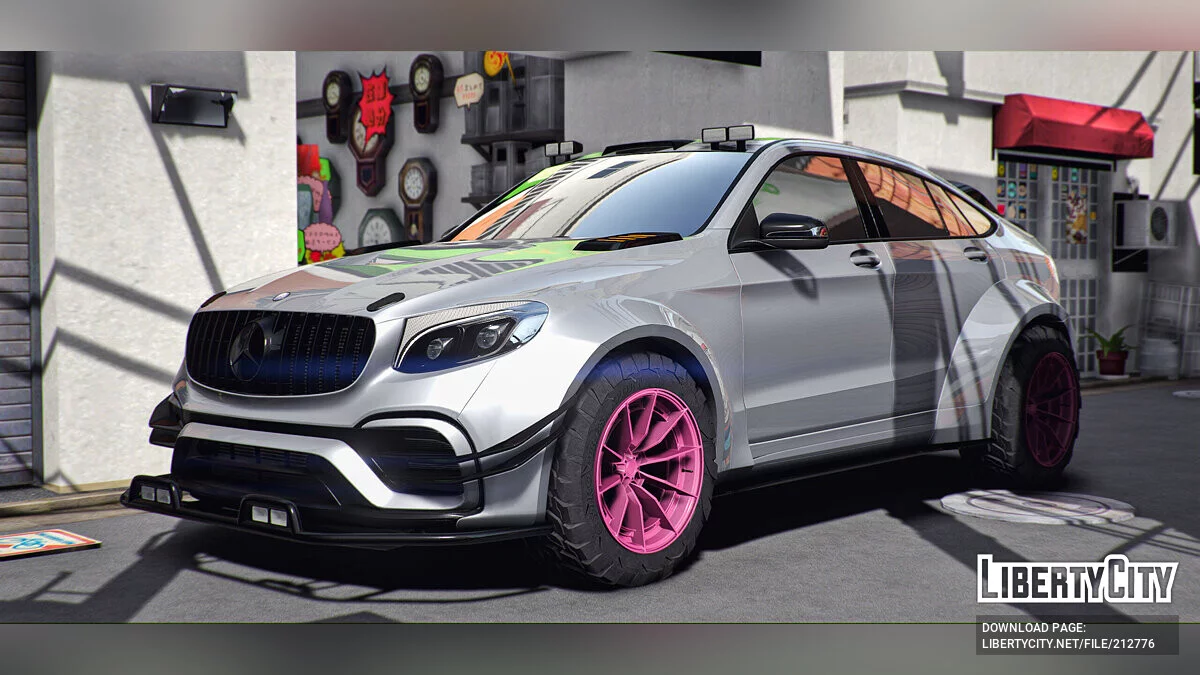 Mercedes 4x4 GLC (2 Liveries) / GTA 5