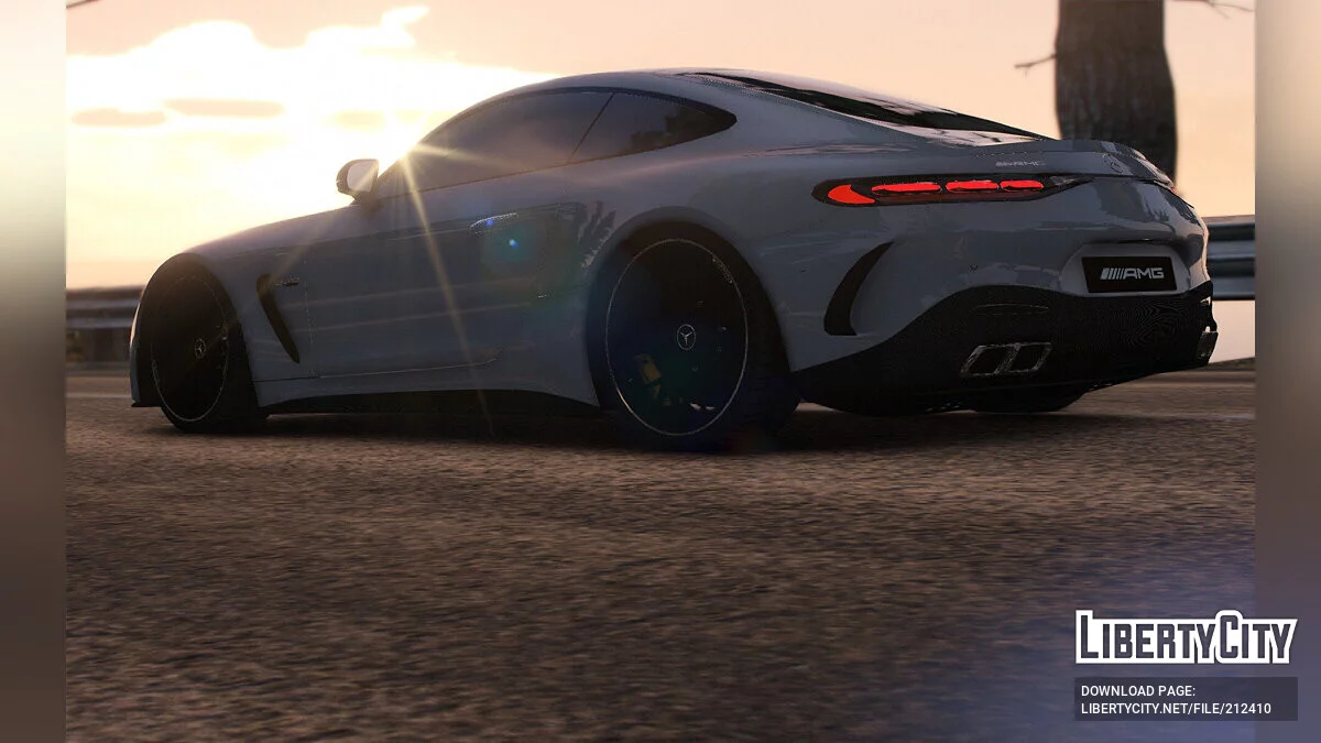 Mercedes-AMG GT63 GT55 Coupe 2024 v1.1 / GTA 5