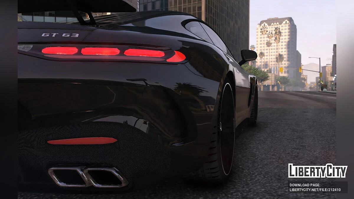 Mercedes-AMG GT63 GT55 Coupe 2024 v1.1 / GTA 5