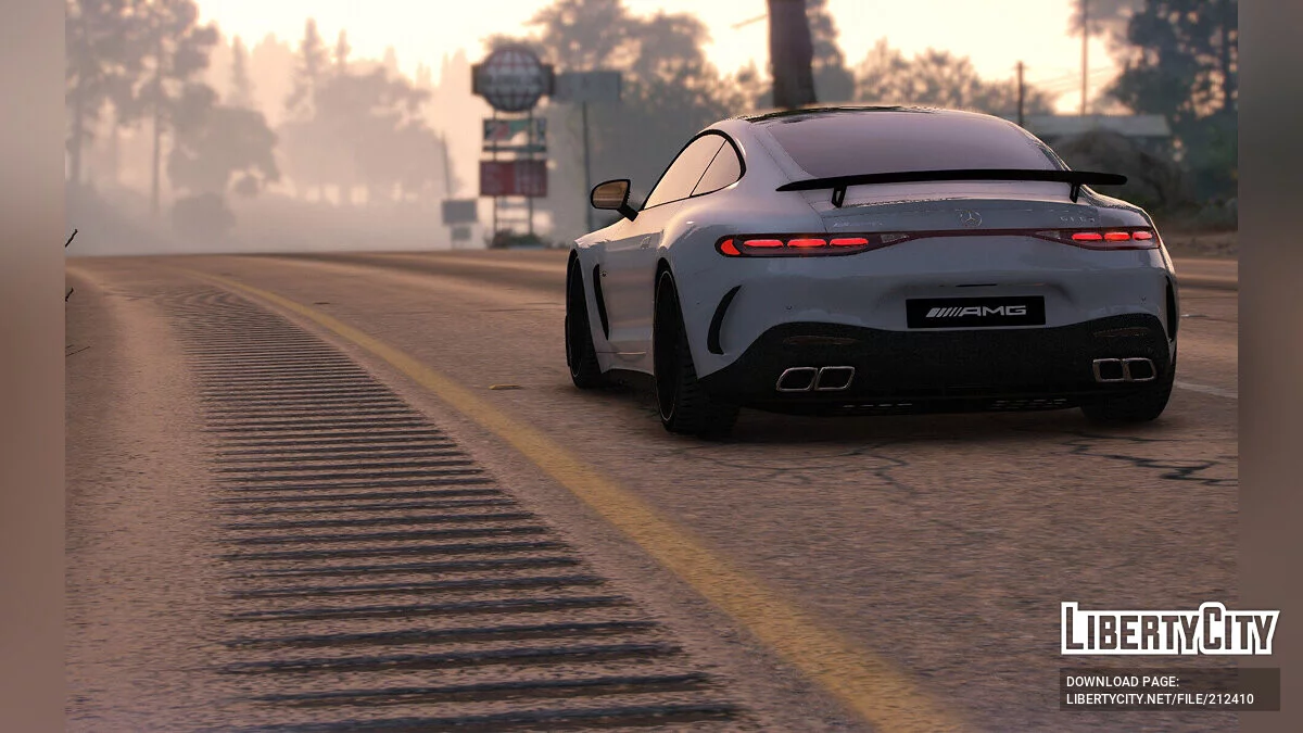 Mercedes-AMG GT63 GT55 Coupe 2024 v1.1 / GTA 5