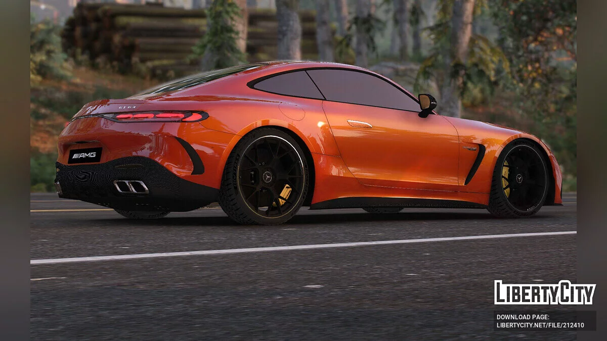 Mercedes-AMG GT63 GT55 Coupe 2024 v1.1 / GTA 5