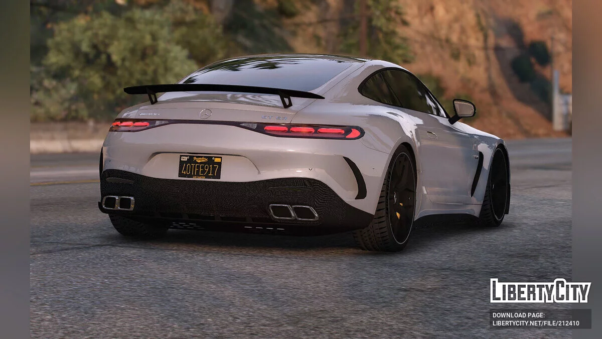 Mercedes-AMG GT63 GT55 Coupe 2024 v1.1 / GTA 5