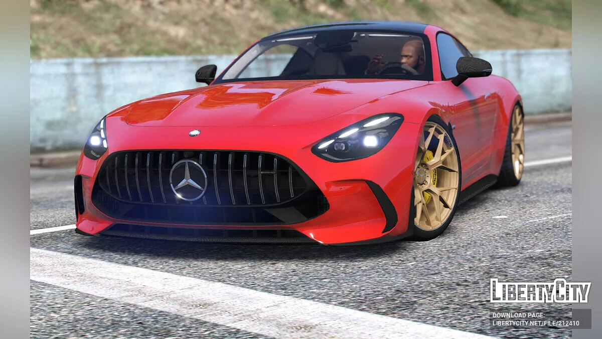 Mercedes-AMG GT63 GT55 Coupe 2024 v1.1 / GTA 5