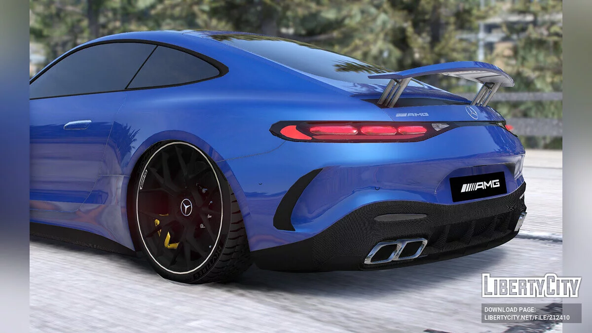 Mercedes-AMG GT63 GT55 Coupe 2024 v1.1 / GTA 5