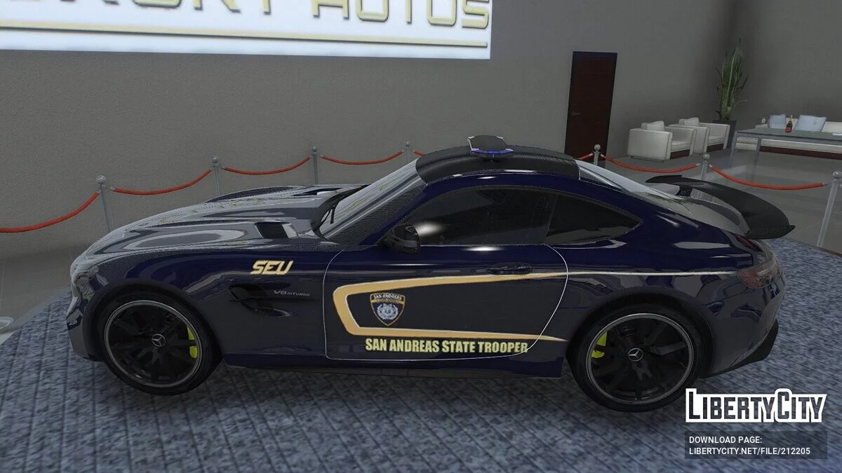 Mercedes-Benz AMG GT Police / GTA 5